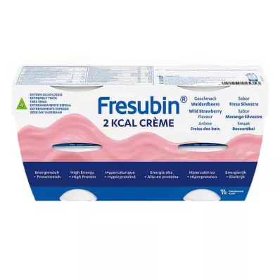 FRESUBIN 2 kcal Wild Strawberry Cream in a Cup, 4X125 g FRESUBIN 2 kcal Wild Strawberry Cream in a Cup, 4X125 g