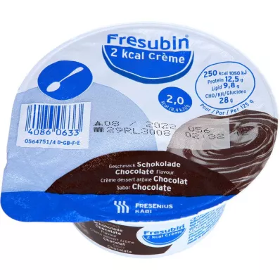 FRESUBIN 2 kcal cream chocolate in a cup, 24X125 g