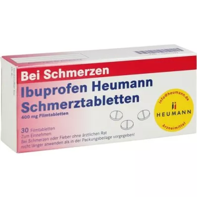 IBUPROFEN Heumann Pain Relief Tablets 400 mg, 30 pcs