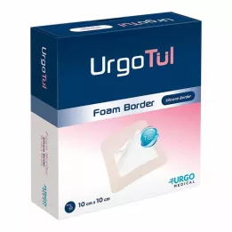 URGOTÜL Foam Border 10x10 cm dressing, 10 pcs