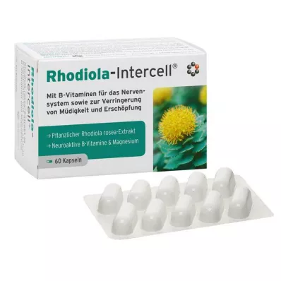 Rhodiola Intercell capsules, 60 pcs Rhodiola Intercell capsules, 60 pcs