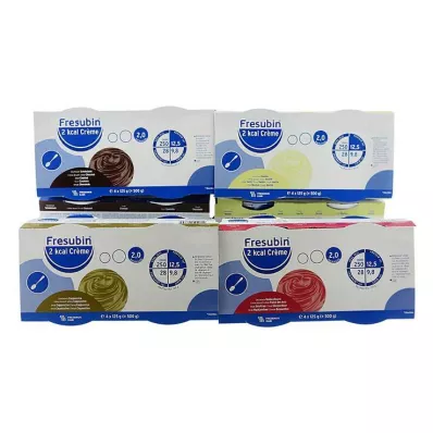 FRESUBIN 2 kcal cream mixed carton in cup, 24X125 g
