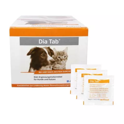 Dia Tab chewable tablets for dogs and cats, 60X5.5 g