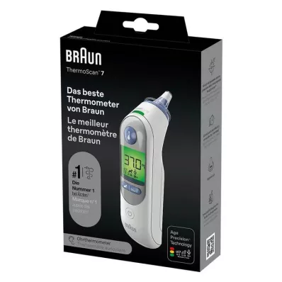Braun Thermoscan 7 IRT 6520 ear thermometer, 1 piece Braun Thermoscan 7 IRT 6520 ear thermometer, 1 piece