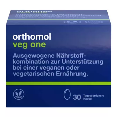 ORTHOMOL veg one capsules, 30 pcs ORTHOMOL veg one capsules, 30 pcs