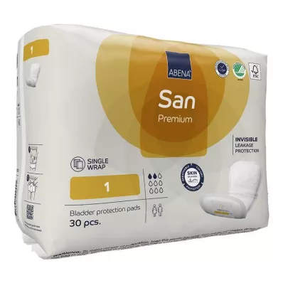 Abena San 1 Premium insert, 30 pieces