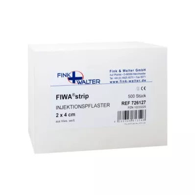 Injection plaster fleece 2x4 cm, 500 pieces