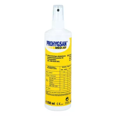 Prohygsan Med-af spray disinfection 250 ml (1 piece) Prohygsan Med-af spray disinfection 250 ml (1 piece)