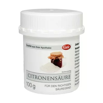 Citric acid for food Caelo HV-pack, 100 g Citric acid for food Caelo HV-pack, 100 g