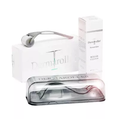DERMAROLLER Homecare set incl. roller cleaner, 1 pc