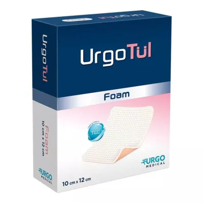 Urgotül Foam 10x12 cm bandage, 10 pcs Urgotül Foam 10x12 cm bandage, 10 pcs