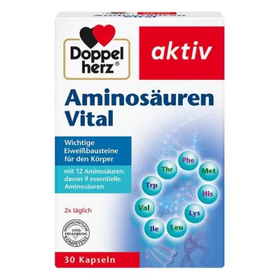 DOPPELHERZ Amino Acids Vital Capsules, 30 Capsules