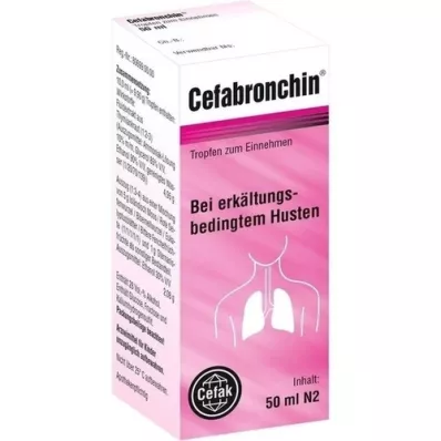 CEFABRONCHIN Oral drops, 50 ml