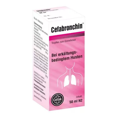 CEFABRONCHIN Oral drops, 50 ml