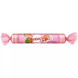 INTACT Dextrose roll strawberry yoghurt, 40 g