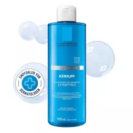 ROCHE-POSAY Kerium extremely mild gel shampoo, 400 ml