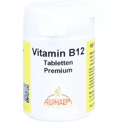 VITAMIN B12 PREMIUM Allpharm tablets, 100 pcs