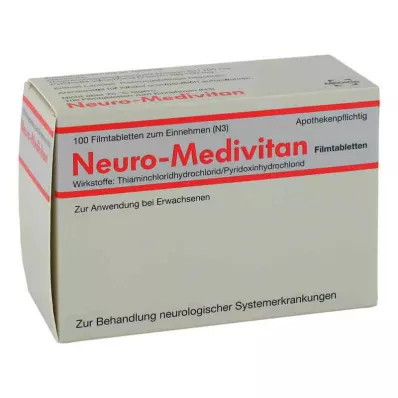 NEURO MEDIVITAN Film-coated tablets, 100 pcs NEURO MEDIVITAN Film-coated tablets, 100 pcs