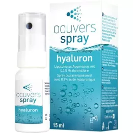 OCUVERS spray hyaluron eye spray with hyaluron, 15 ml