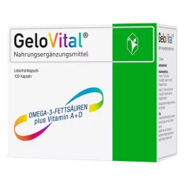 GELOVITAL Dietary supplement cod liver oil capsules, 100 pcs