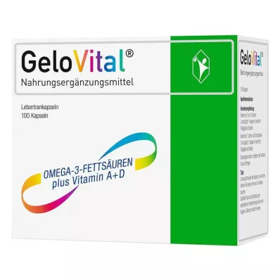 GeloVital dietary supplement capsules, 100 pieces