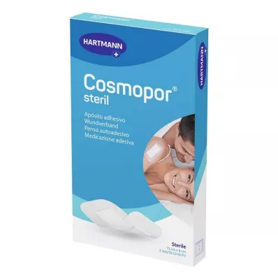 COSMOPOR sterile wound dressing 8x15 cm, 5 pcs