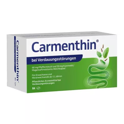 CARMENTHIN for indigestion msr.soft caps., 84 pcs CARMENTHIN for indigestion msr.soft caps., 84 pcs