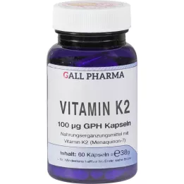 VITAMIN K2 100 µg GPH Capsules, 60 pcs