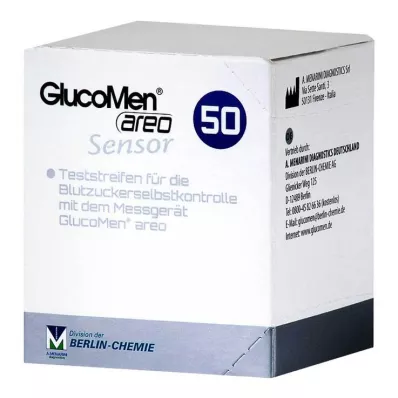 GlucoMen areo Sensor test strips, 50 pcs GlucoMen areo Sensor test strips, 50 pcs
