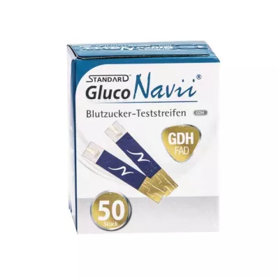 SD GlucoNavii GDH Blood glucose test strips, 1X50 pc