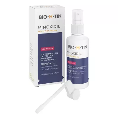 Minoxidil BIO-H-TIN-Pharma 20 mg/ml spray for women, 60 ml