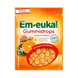 EM-EUKAL Ginger orange sugar gum drops, 90 g