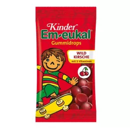 EM-EUKAL Childrens gum drops wild cherry, 75 g