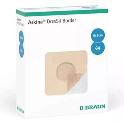 Askina Dressil Border Sil.foamst.v.6x6 cm (10 pcs)