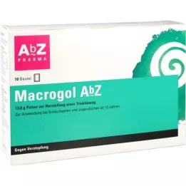 MACROGOL AbZ Plv.z.Her.e.e.Ls.zum Einnehmen, 10 pcs