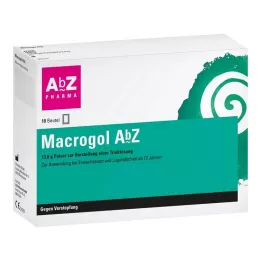 MACROGOL AbZ Plv.z.Her.e.e.Ls.zum Einnehmen, 10 pcs