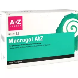 MACROGOL AbZ Plv.z.Her.e.e.Ls.zum Einnehmen, 20 pcs