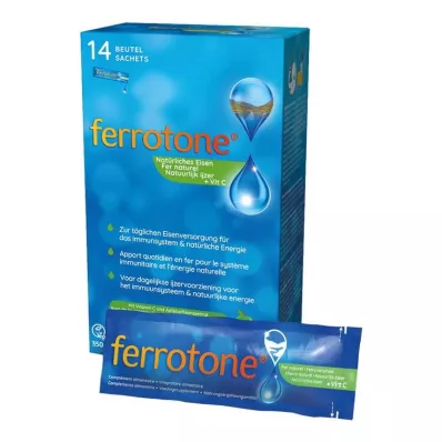 FERROTONE Iron with apple concentrate and vitamin C tablet, 14 x 25 ml FERROTONE Iron with apple concentrate and vitamin C tablet, 14 x 25 ml