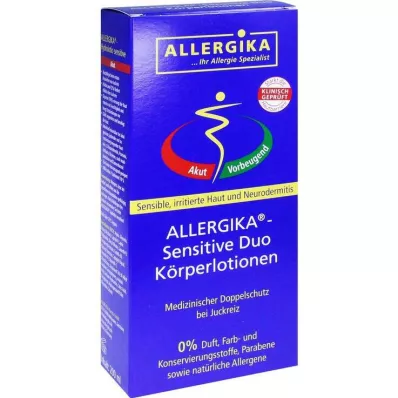 ALLERGIKA sensitive Duo body lotions, 2X200 ml ALLERGIKA sensitive Duo body lotions, 2X200 ml