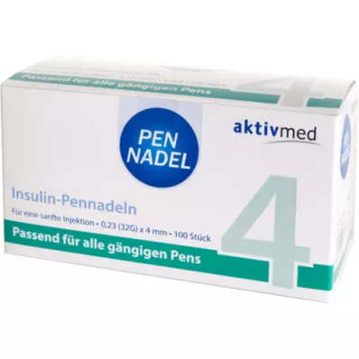 PEN-NADELN Universal 4 cannulas 0.23x4 mm 32 G, 100 pcs