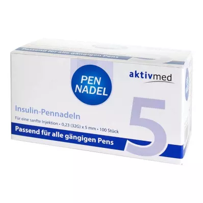 PEN-NADELN Universal 5 cannulas 0.23x5 mm 32 G, 100 pcs