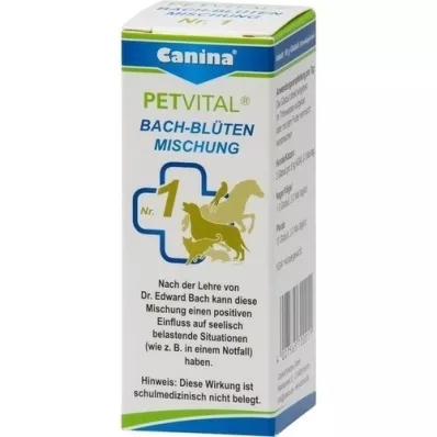 PETVITAL Bach Flowers No.1 Globules vet., 10 g