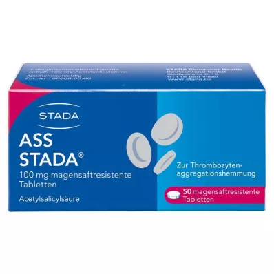 ASS STADA 100 mg enteric-coated tablets, 50 pcs