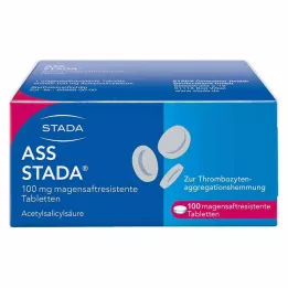 ASS STADA 100 mg enteric-coated tablets, 100 pcs