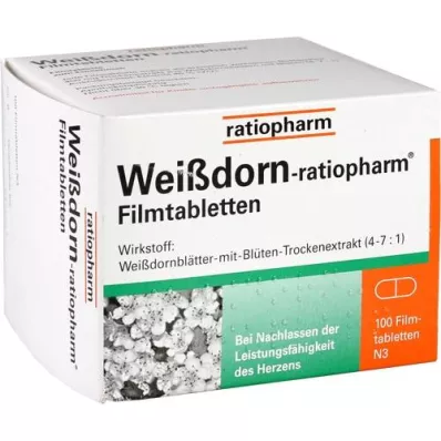 WEISSDORN-RATIOPHARM Film-coated tablets, 100 pcs