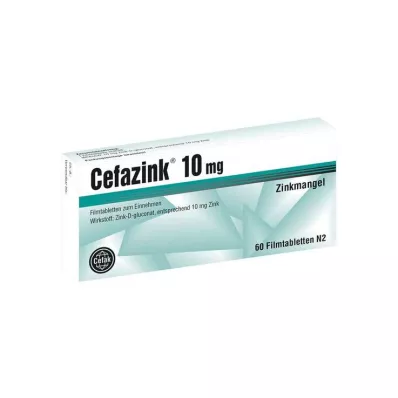 CEFAZINK 10 mg film-coated tablets, 60 pcs CEFAZINK 10 mg film-coated tablets, 60 pcs
