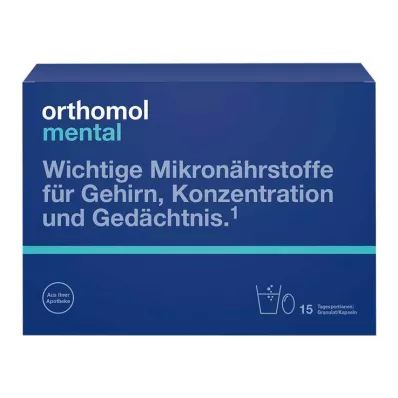 ORTHOMOL mental Granules/Capsules 15 days combip., 1 P