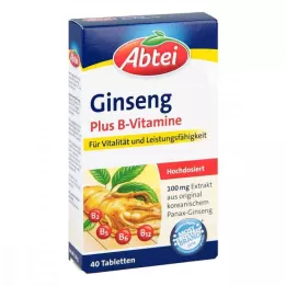 ABTEI Ginseng Plus B Vitamins Tablets, 40 pcs