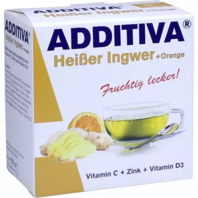 ADDITIVA hot ginger+orange powder, 120 g