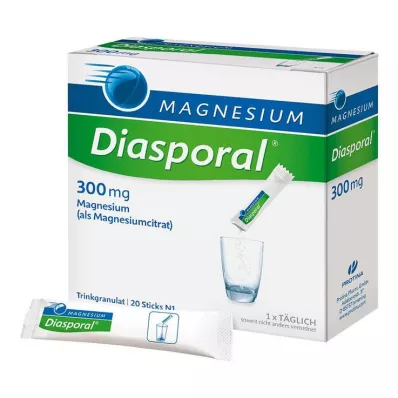 Magnesium Diasporal 300 mg drinking granules, 20 pcs